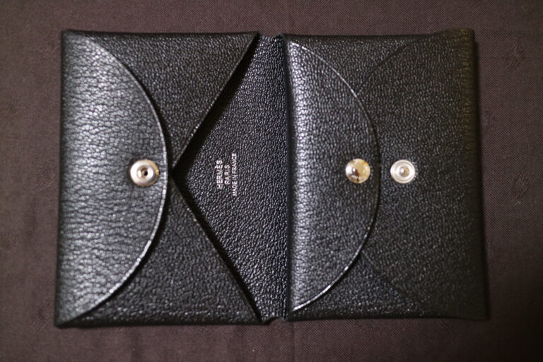 ☆HERMES☆入手困難☆上品Calvi Duo Compact/Card&Coinケース (HERMES