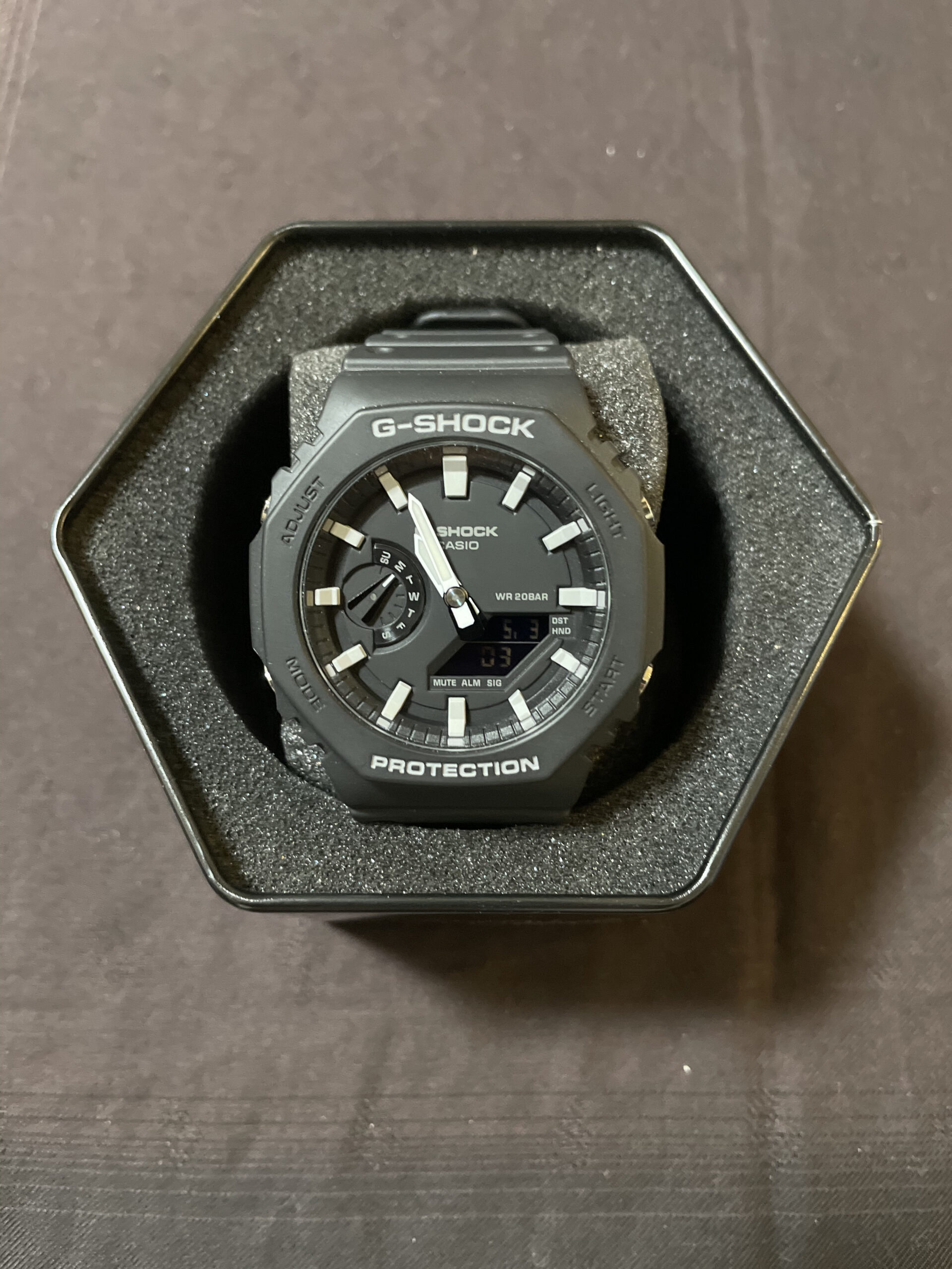 本体付き】G-SHOCK GA-2100用 ベゼル＋ラバーセット カシオーク